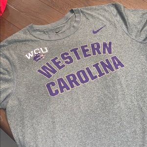 Nike western Carolina university athletic shirt